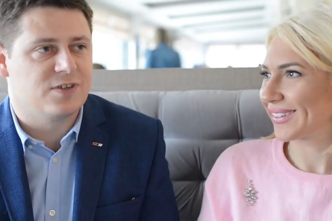 Jovana Jeremić i Vojislav Milošević