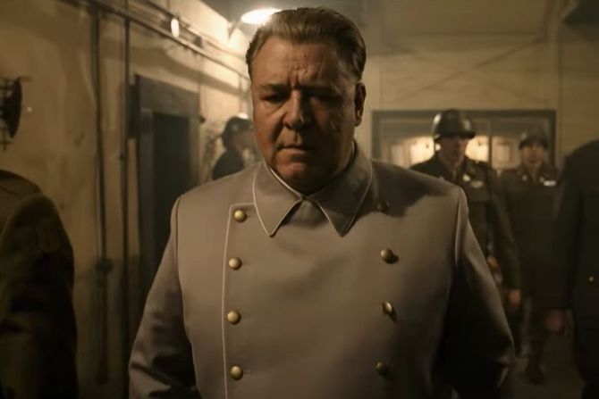 Film "Nirnberg", Rasel Krou kao Herman Gering