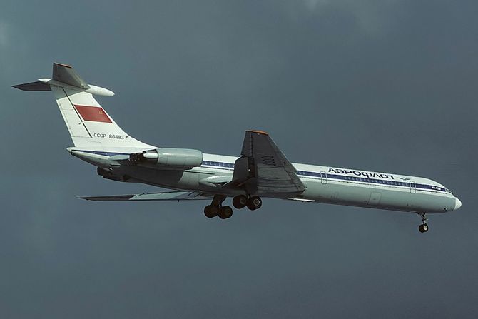 Aeroflot IL-62 avion