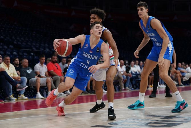 Srbija - Italija, Eurobasket U18, mladi košarkaši Srbije