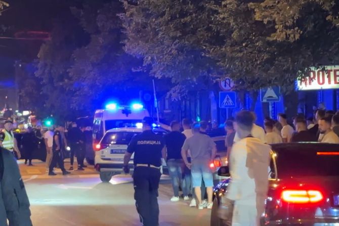 Novi Pazar tuča policija Novi Pazar tuča policija