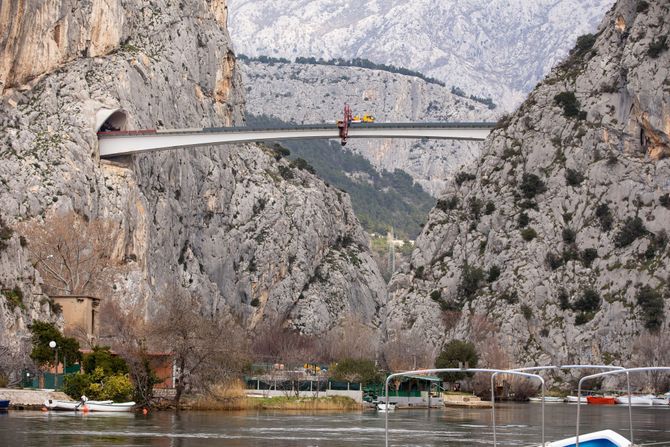 Omiš Cetina reka Omiš Cetina reka