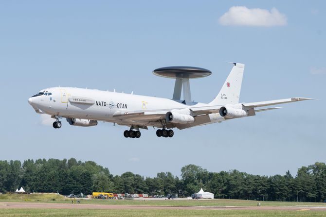 Boeing E-3 Sentry NATO rat u Ukrajini
