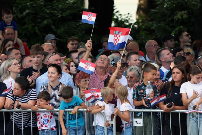 Zagreb, Vojna parada Zagreb, Vojna parada