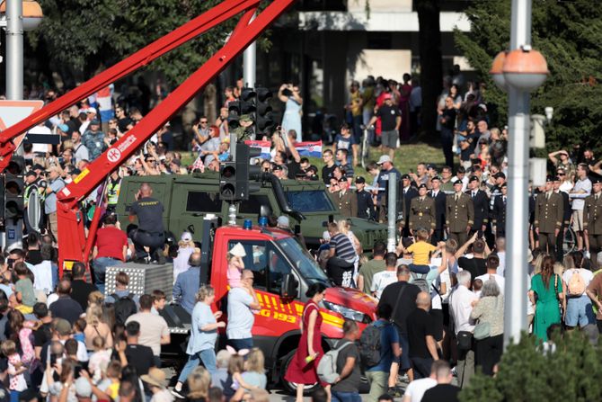 Zagreb, Vojna parada Zagreb, Vojna parada