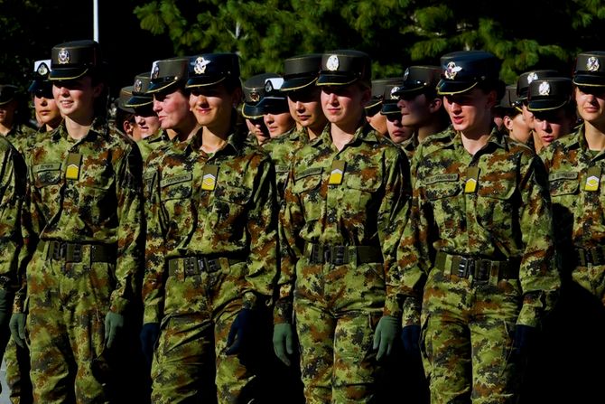 Generalna proba promocije najmlađih oficira