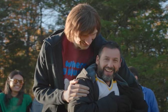 Film "Happy Gilmore 2", Boban Marjanović, Adam Sendler