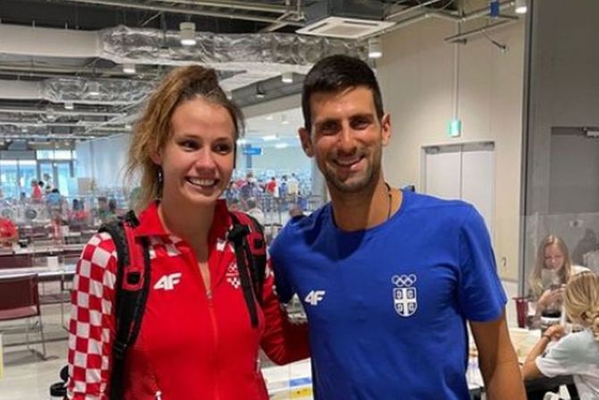 Novak Đoković, Matea Jelić Novak Đoković, Matea Jelić