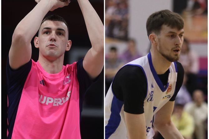KK Mega, Aleksa Milenković, Marko Vukčević KK Mega, Aleksa Milenković, Marko Vukčević