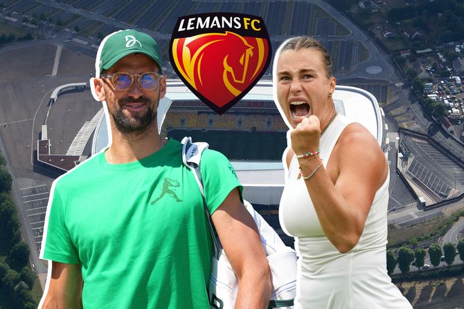 Novak Đoković, Arina Sabalenka Novak Đoković, Arina Sabalenka