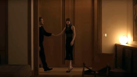 CHRIS EVANS, DAKOTA JOHNSON and PEDRO PASCAL in MATERIALISTS (2025 CHRIS EVANS, DAKOTA JOHNSON and PEDRO PASCAL in MATERIALISTS (2025