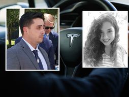 Dillon Angulo, Naibel Benavides, Tesla, saobraćajna nesreća