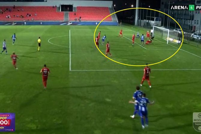 OFK Beograd - FK Javor, gol OFK Beograd - FK Javor, gol