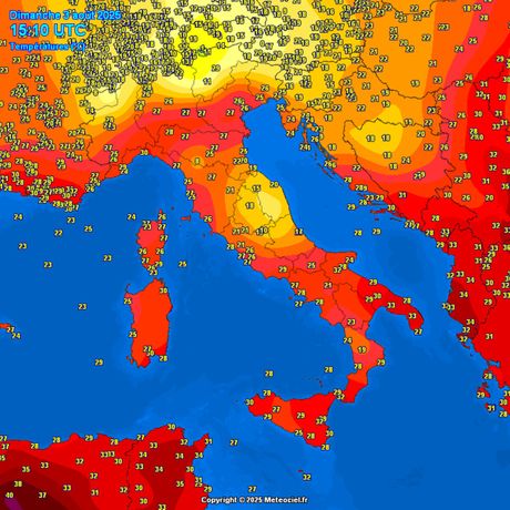 Trenutne temperture vazduha Trenutne temperture vazduha
