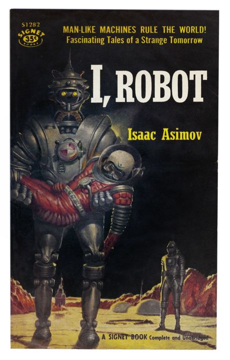 Isak Asimov i korice knjige Isak Asimov i korice knjige