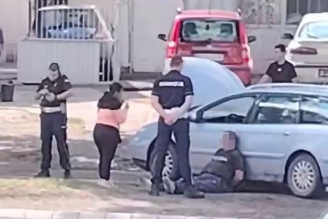 Hapšenje kod Knez Petrol pumpe na Altini