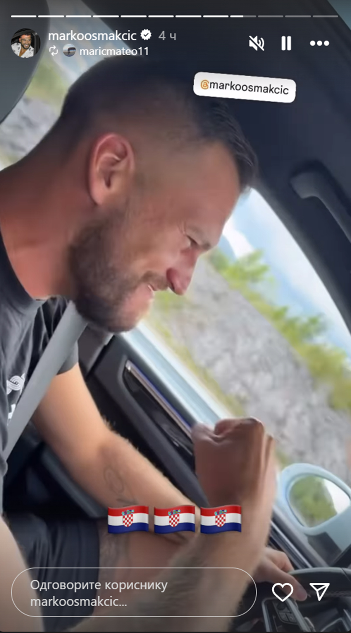 Bivši zadrugar u majici "Za dom spremni" na nastupu Tompsona u Sinju! U Srbiji zgrtao novac, sad širi ustaštvo