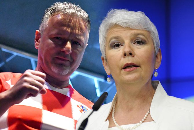 Marko Perković Thompson i Jadranka Kosor Marko Perković Thompson i Jadranka Kosor