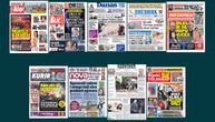 NASLOVNE STRANE SUTRAŠNJIH NOVINA: Prelistavanje štampe za utorak, 5. avgust 2025. godine