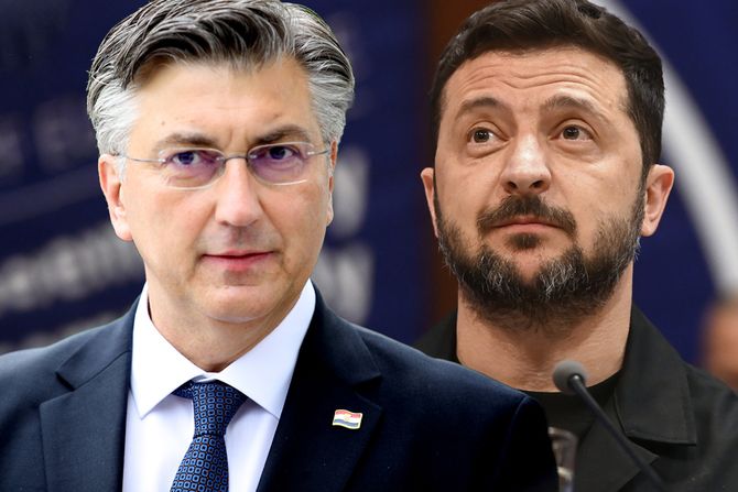 Andrej Plenković i Volodimir Zelenski