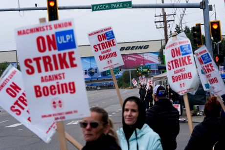 Boeing štrajk Boeing štrajk
