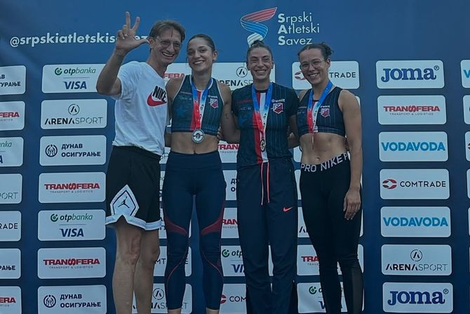 Goran Obradović, Milica Gardašević, Ivana Španović, Lej Tompson Goran Obradović, Milica Gardašević, Ivana Španović, Lej Tompson