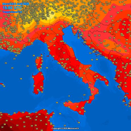 Trenutne temperature vazduha Trenutne temperature vazduha