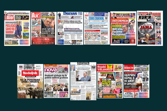 Naslovne strane Prelistavanje