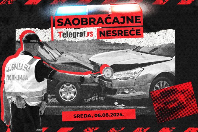 Saobraćajne nesreće 6. avgust Saobraćajne nesreće 6. avgust