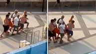 Ekskluzivni snimci Telegrafa! Ranjenog Marka Ljubišu Kana iznose na nosilima sa bazena u Pržnu