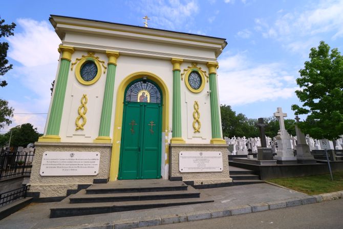 Ruska nekropola na Novom groblju Ruska nekropola na Novom groblju