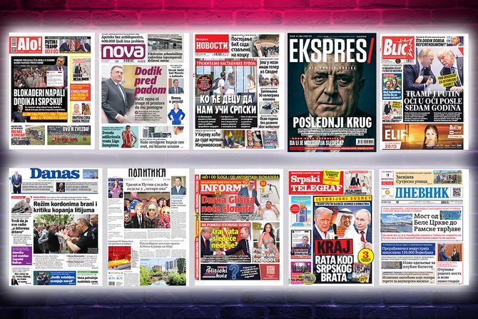 Prelistavanje pregled štampe naslovne strane novine Fičer