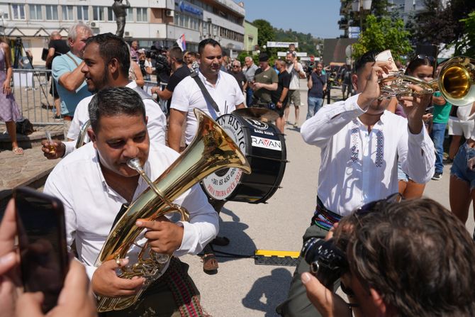 Počeo 64. Sabor trubača u Guči, trubači, Guča