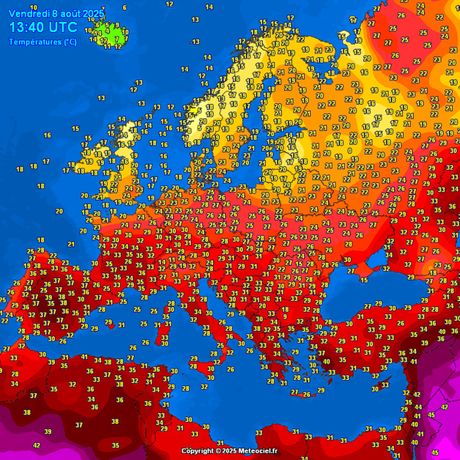 Trenutne temperature vazduha Trenutne temperature vazduha