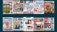 NASLOVNE STRANE SUTRAŠNJIH NOVINA: Prelistavanje štampe za nedelju, 10. avgust 2025. godine