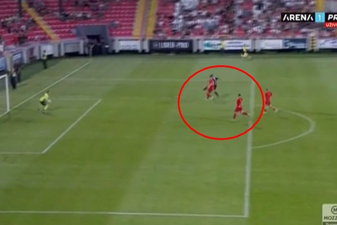 Napredak - Partizan, gol Jovan Milošević Napredak - Partizan, gol Jovan Milošević