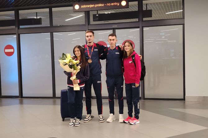 Doček atletikičara Evropsko prvenstvo U20