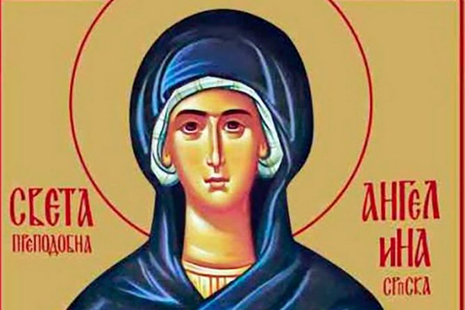 Prepodobna Mati Angelina Srpska Prepodobna Mati Angelina Srpska