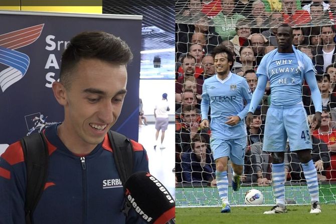 Aldin Ćatović, Mario Baloteli Aldin Ćatović, Mario Baloteli