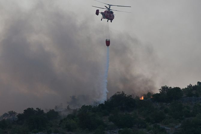 Helikopter Kamov Ka-32 MUP Srbije, požari Crna Gora