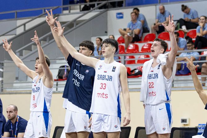 Košarkaška reprezentacija Srbije U16 Kadetska košarkaška reprezentacija Srbije Srbija Grčka