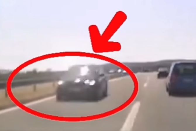 Vožnja u kontra-smeru kod Vranja