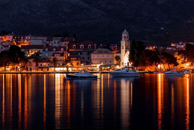 dubrovnik, noć