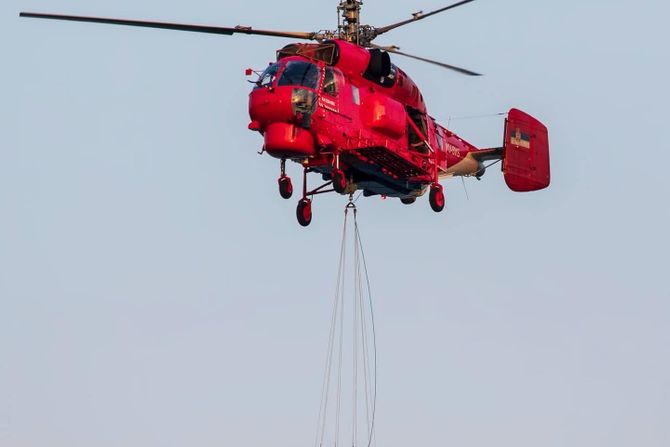 MUP, Kamov , požari