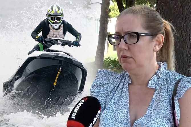 Bojana Tadić, Pančevo, skuter, vodeni skuter, Tamiš, napad, pregazio decu Bojana Tadić, Pančevo, skuter, vodeni skuter, Tamiš, napad, pregazio decu
