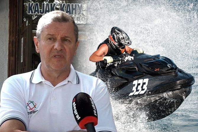 Aleksandar Baralić,  sekretar kajak kluba Pančevo, Pančevo, skuter, vodeni skuter, Tamiš, napad, pregazio decu