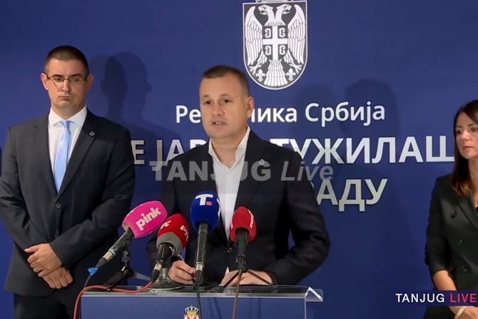 14.8.2025. Izjava Nenada Stefanovića, Nenad Stefanović