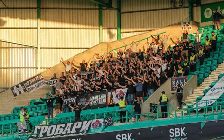 FK Partizan, FK Hibernijan, Grobari FK Partizan, FK Hibernijan, Grobari
