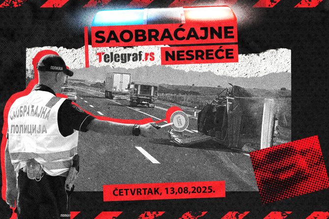 Saobraćajne nesreće 13 avgust