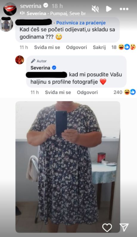 Severina, haljina Severina, haljina